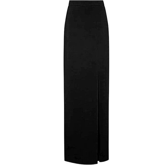 Adrianna Papell Women's Slitted Column Full-Length Elegance Evening Maxi Skirt 8 - Picture 7 of 10